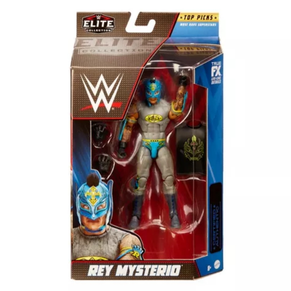 WWE Top Picks Elite Rey Mysterio Action Figure NEW Batman Attire 619